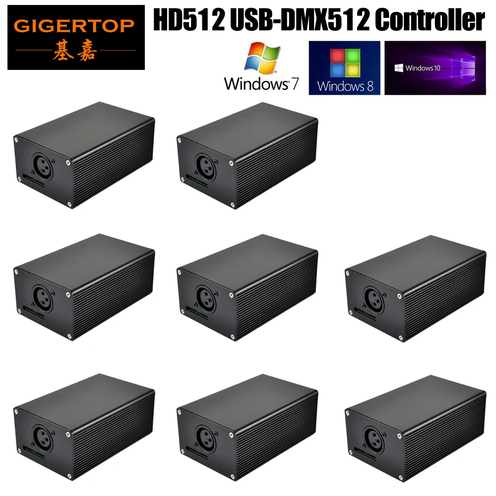 TIPTOP HD512 USB DMX 512 ключ сценический светильник PC/коробка для контроллера SD карты SD512III
