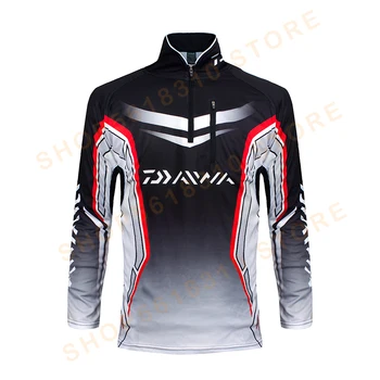 

Fishing Brand Camping Shirt Outdoor Clothing Breathable Sunscreen Long Sleeve Shirts Men Anti UV Fishing Clothes Shirt