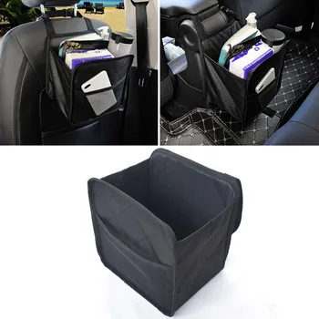 

Car Seat Back Bag Interior Gadgets Holder Multifunctional Storage Box Black
