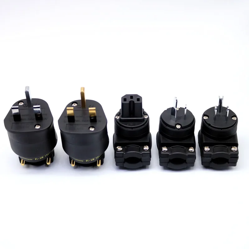 Аудиоразъем XSSH Hi-end Hifi из чистой меди с золотым родиевым покрытием Электрический