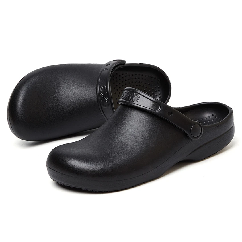 Zapatos de Chef de cocina, zapatillas a prueba de agua, a prueba de aceite, para cocinar, Hotel, zapatos de trabajo transpirables - AliExpress Novedad y uso