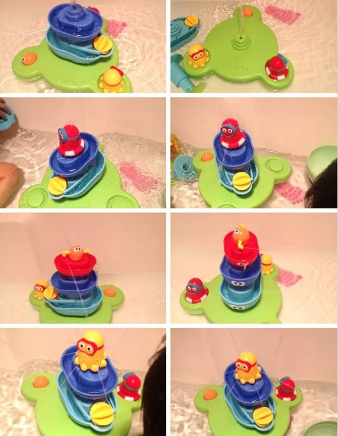 [Забавный] Детская ванна, игровой инструмент для воды, игрушка, игровой кран/музыкальный спрей для душа, электронный распылитель воды для ванной комнаты, игрушки, детский подарок