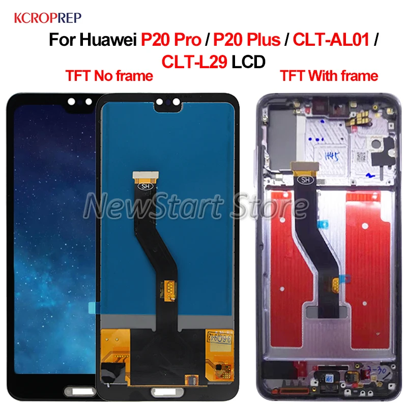 TFT для Huawei P20 Pro PLus CLT AL01 L29 ЖК дисплей сенсорный экран дигитайзер сборка 6 1 &quotдля