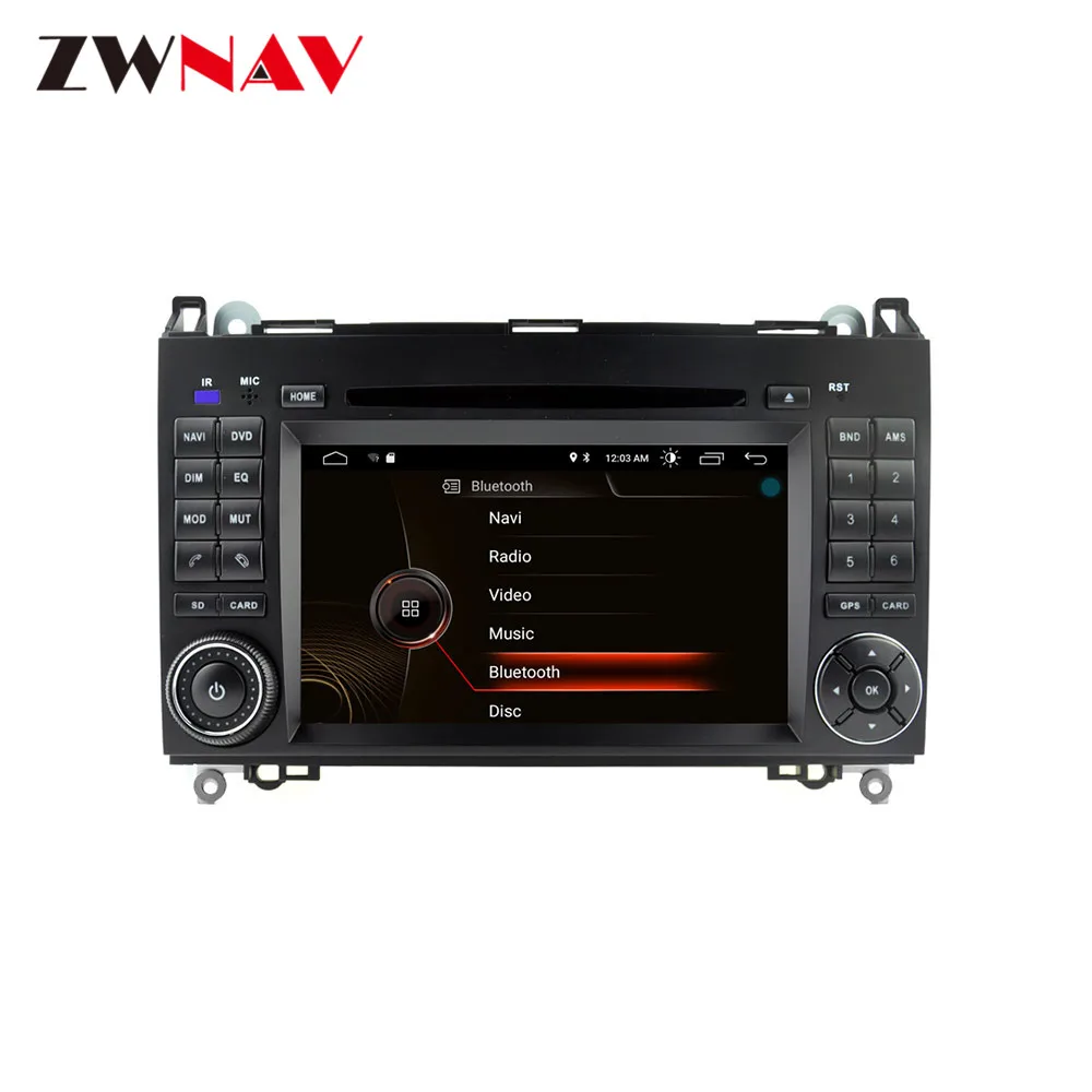 Perfect Android 9.0 Car DVD Player GPS For Mercedes Benz B200/B-class/W245/B170/W169 Auto Stereo Radio Car Multimedia Player Head Unit 13