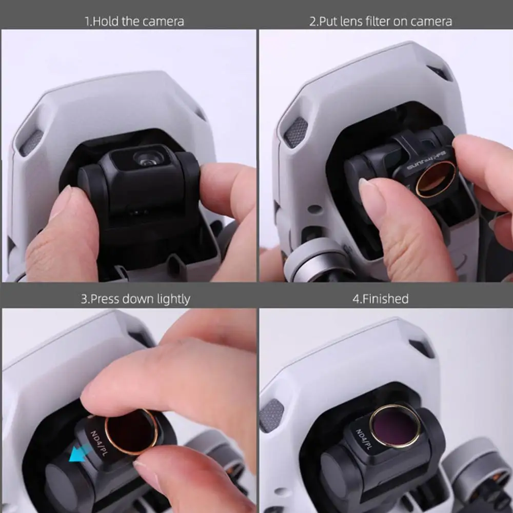 SUNNYLIFE для DJI Mavic Mini MCUV CPL фильтр объектива камеры Профессиональный ND8 ND16 фильтр для DJI Mavic Mini Drone аксессуары