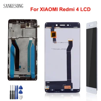 

5.0' For Xiaomi Redmi 4 LCD Standard version Screen Digitizer Full Assembly Replacement repair parts for Xiaomi Redmi 4 2GB RAM