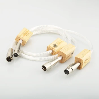 

Hifi audio silver Supreme Reference interconnects XLR balance cable for amplifier CD player
