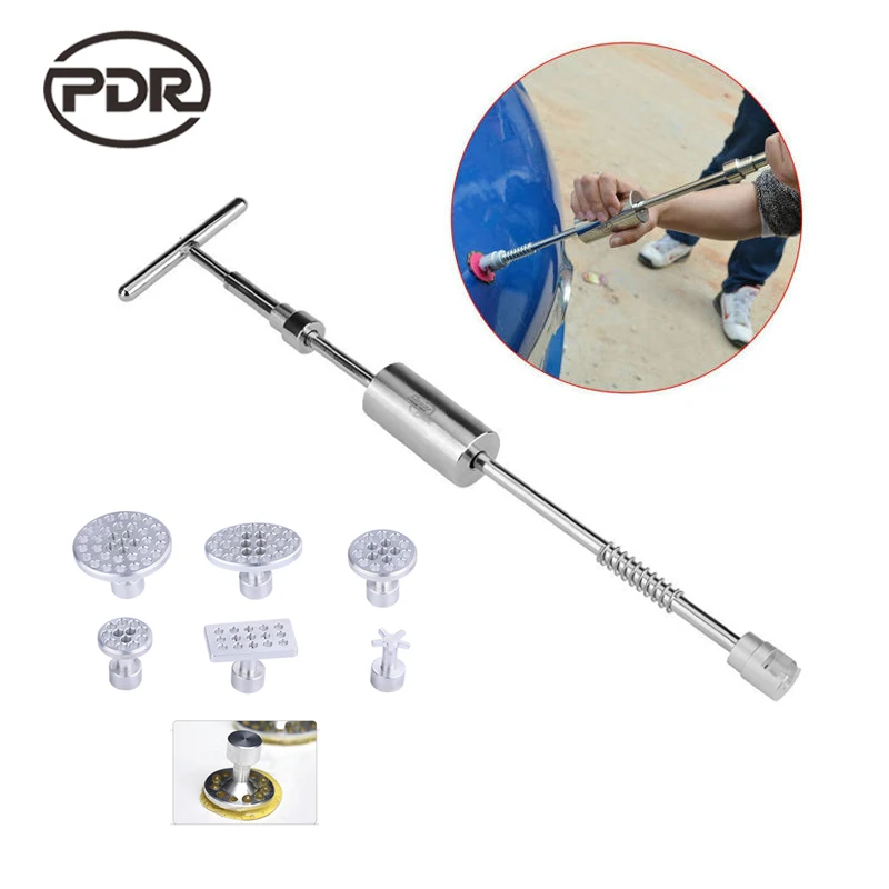PDR обатный молоток Авто вмятин инструмент для ремонта вмятин выпрямитель для автомобиля вмятин для удаления более 10 см комплект для