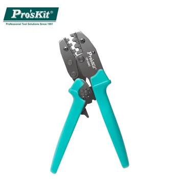 

Pro'sKit CP-230C Connecting Bare Ratchet Pressure Terminal Crimping Pliers Inter-Locking & Non-Insulated Terminal Crimping Tool