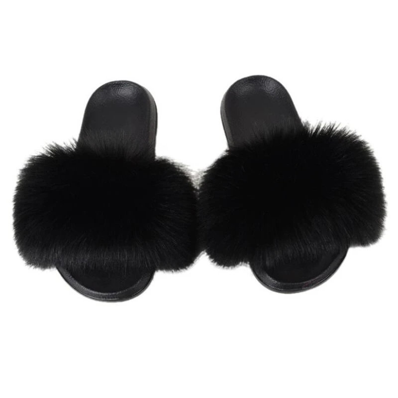 aliexpress fur slippers