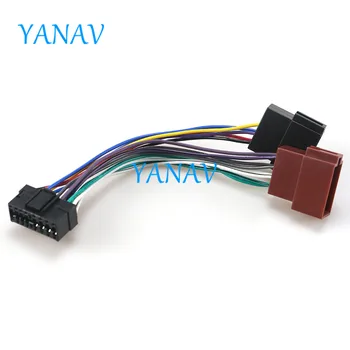 

15-109 Car ISO Harness Head Cable for-SONY CD Stereo Radio Wire Adapter Plug Wiring Connector CableCar Stereo Radio ISO Standard