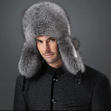 Осенняя и зимняя Новинка, женская шапка из натурального меха енота, русская меховая шапка из натурального Лисьего меха, купольная монгольская шапка