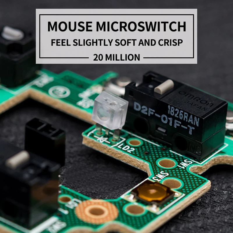 Мышь OMRON micro switch 1 шт. микропереключатель 10 м 20 от до 2 D2F 5 5|Выключатели| |