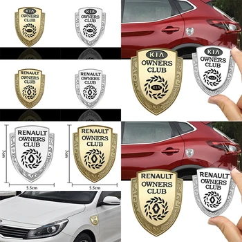 

1pcs Metal Car Logo Sticker for BMWs E90 E60 E46 F10 E39 F30 F20 X5 E70 E92 E87 E30 E91 E53 E36 F31 Audis VWs Mercedess Benzs