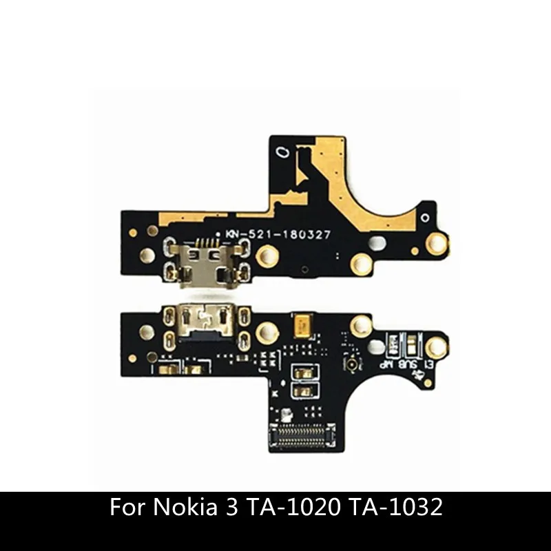 Usb-порт для зарядного устройства Nokia 3 TA-1020 TA-1032 док-разъем гибкий кабель с