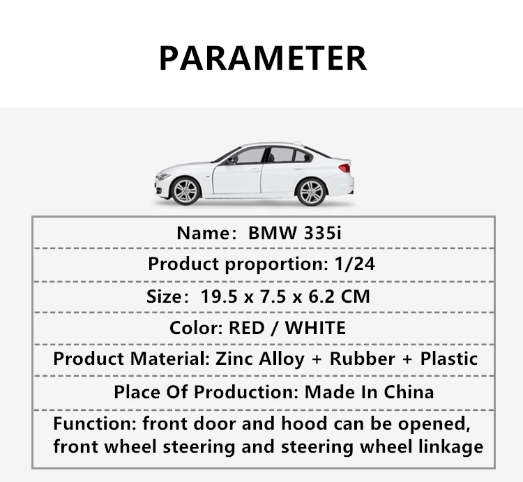 WELLY 1:24 BMW 3 серии спортивный автомобиль моделирование сплав модель автомобиля ремесла Коллекция игрушек инструменты подарок