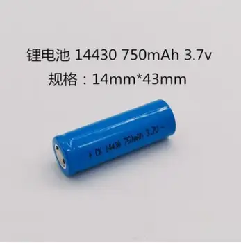 

10PCS Brand new heterosexual lithium battery 14430 3.7V750MAH