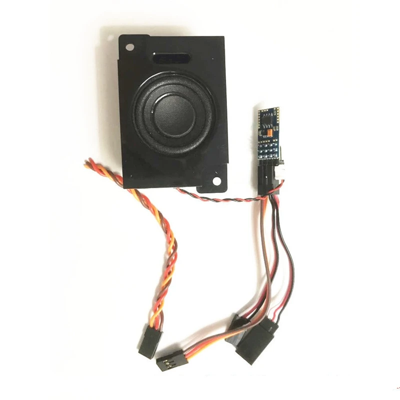 

RC Turck Simulation Sound Group Sound Unit More than 20 Sound Effects Speaker For 1/16 1/24 1/28 1/35 Turck RC Car Spare Parts