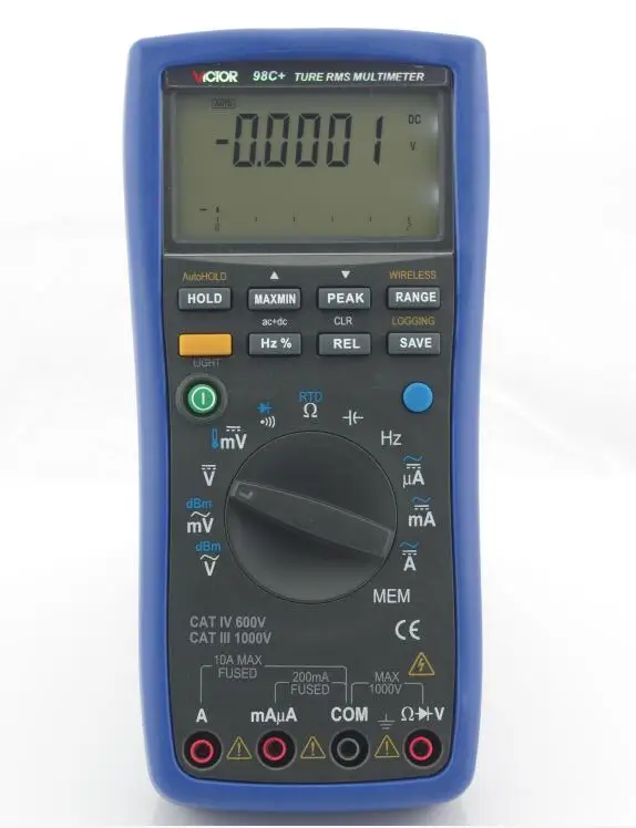 VC98A+/VC98C+ цифровой ручной мультиметр Интеллектуальный