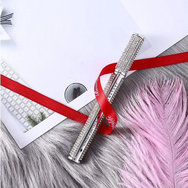 2020 women Diamond Eyeliner Liquid Pen Waterproof Long Lasting Quick Drying Smooth Makeup Beauty matte eyeliner stamp eye pencil