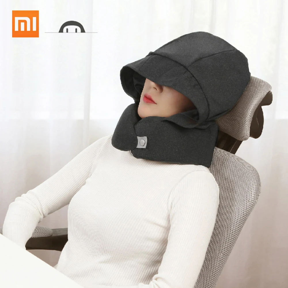 Xiaomi Youpin подушка для шеи затенение для сна крышка дышащая затемненная повязка на глаза, маска для сна фаза стильное хранение для самолета автомобиля офиса