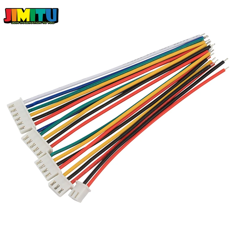 5 PCS/lot 100mm JST-XH 2s 3s 4s 5s 6s LiPo Battery Balance Charger Plug Line/Wire/Connector 22AWG Balancer cable