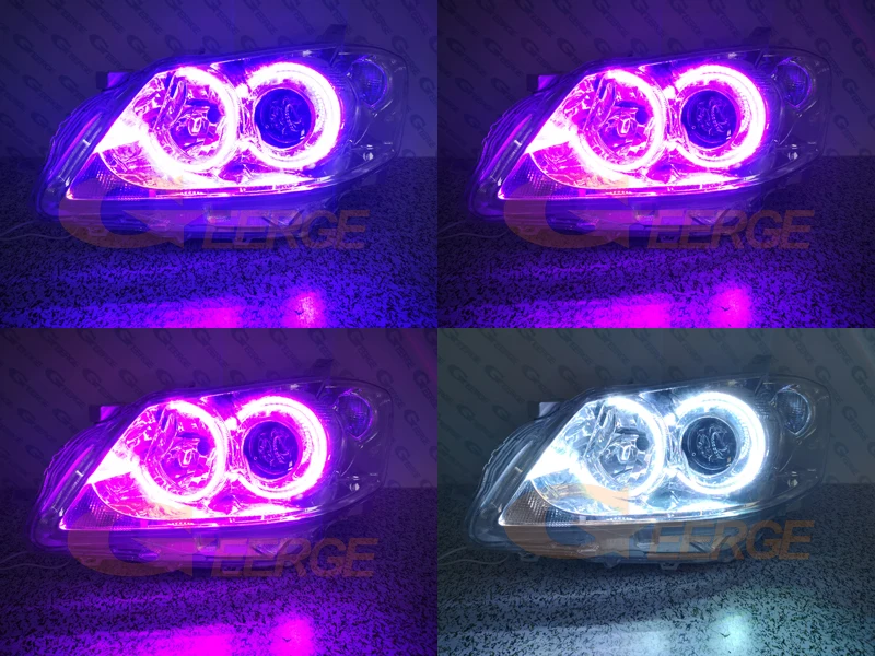  For Toyota Aurion GSV40 2006 2007 2008 2009 CAMRY RF Bluetooth APP Multi-Color Ultra bright RGB LED - 32806017453