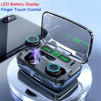 

Upgrated LED Digital Display True Bluetooth Wireless earphones Earbuds TWS Touch Control Sport Headset Noise Cancel Earphone