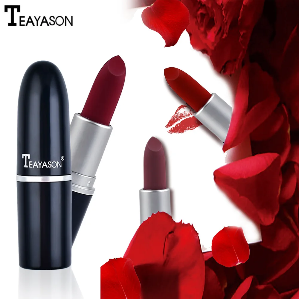 Waterproof Matte Lipstick Long Lasting Nude Tattoo Lips Make Up 10 Colors Lip Stick Cosmetics rouge 1 Waterproof Matte Lipstick Long Lasting Nude Tattoo Lips Make Up 10 Colors Lip Stick Cosmetics rouge 4