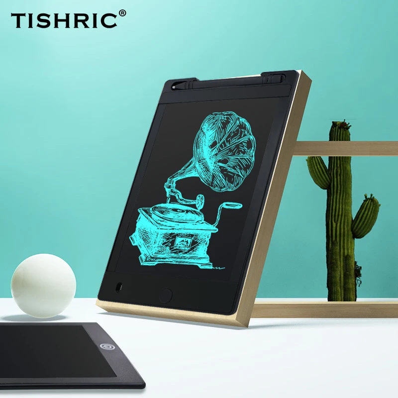 

TISHRIC LCD Writing Tablet 8.5 inch Digital Erasable Drawing Tablet/Pad/Board Kids Electronic Graphics Tablet With Pen Battery