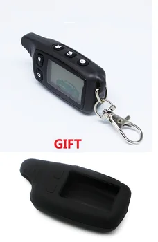 

NFLH TW 9010 LCD Remote Control Keychain for Russian Version Tomahawk TW9010 Two Way Machine Alarm Tomahawk