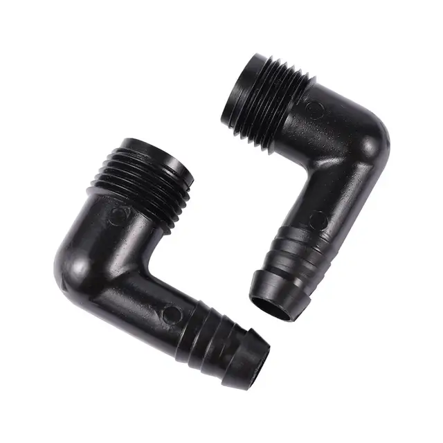 3Db Dn16 Cső Könyökcsatlakozók 1/2 "Férfi Szál Csatlakozó Kikötői Vízcsövek Összekapcsolása Kerti Mezőgazdaság Öntözés Illesztés - Image 5