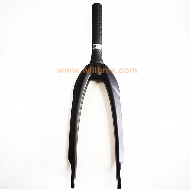 US $145.70 2020 Willbmxforks  newest BMX racing 20 inch bike forks carbon bicycle 20 freestyle bmx race forks 118 to 15 112 tube