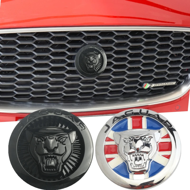 Car Front Grille Rear Tunk Side UK National Flag Emblem Badge Sticker for Jaguar XJL XF XFL XE XEL F-PACE F-TYPE Auto Decoration |