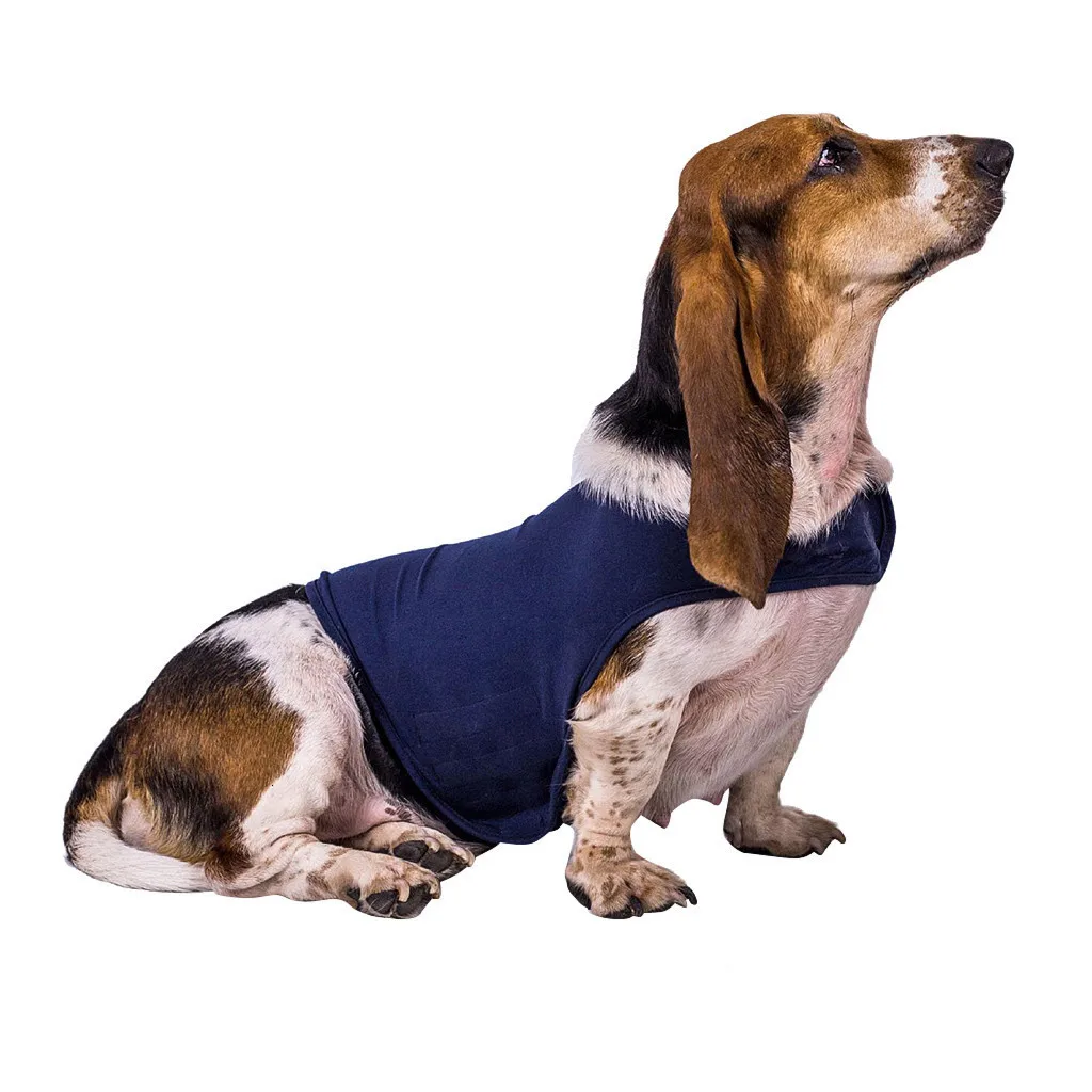 Pet Dog Calm Anti-Anxiety Jacket Stress Relief Vest Coat Soft Cotton Costume Dog Anxiety Jacket Calming Vest Pet Coat Thunder