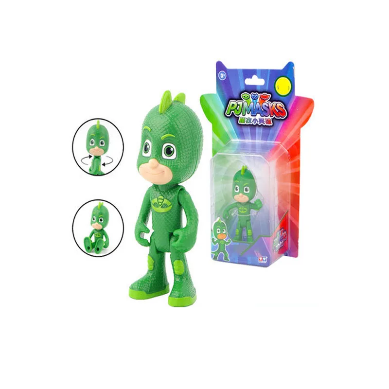 Pj Маски мультфильм гибкие конечности вращения головы персонажа игрушка Спорт pj Catboy Owlette Gekko фигурки аниме игрушки подарок для детей 2B12