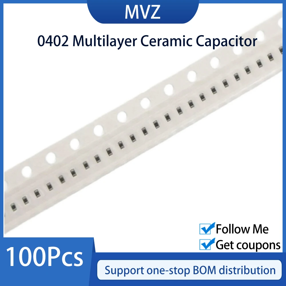 100 шт. 0402 SMD чип многослойная керамическая емкость 25pf 27PF 30PF 33PF 36PF 39PF 47PF 51PF 56PF 68PF 75PF