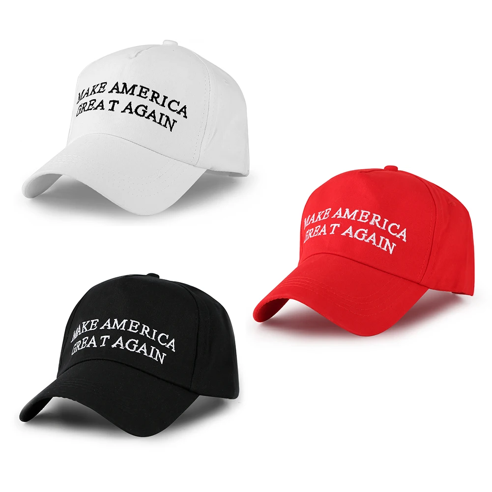Сделать американский большой Снова Трамп 3 цвета хлопок Бейсболка с вышивкой Регулируемая бейсбольная шапка Masculino Casquette Спорт на открытом воздухе