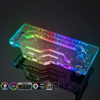 

Bitspower Touchaqua Distribution Waterway Plate For Phanteks 518 Case Professionally Reservoir With Pump BPTA-WDPPF518-R-PWM