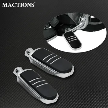 

Motorcycle Streamliner Footpegs Footrest Pedal Foot Pegs For Harley V Rod VRSCA Wide Glide Sportster Softail Dyna Touring FXSB