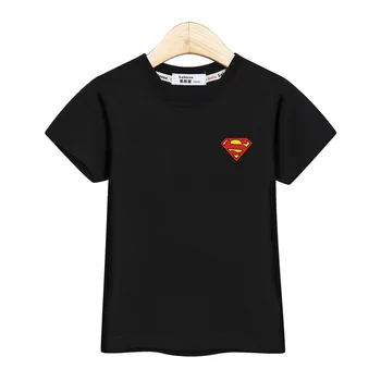

Summer fashion children's clothing 100% cotton tops baby boys t-shirt short sleeve printed shirt kid boys logo tees 3-14T