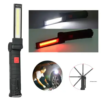

Working Lamp with Hook 14.5*3*5cm Flashlight Hiking Camping Lighting Fixture Outdoor Supply Useful Emergency Light Durable