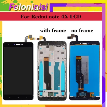

ORIGINAL For Xiaomi Redmi Note 4X LCD Display With Frame Touch Screen Display On Redmi Note4X Snapdragon 625 Display Assembly