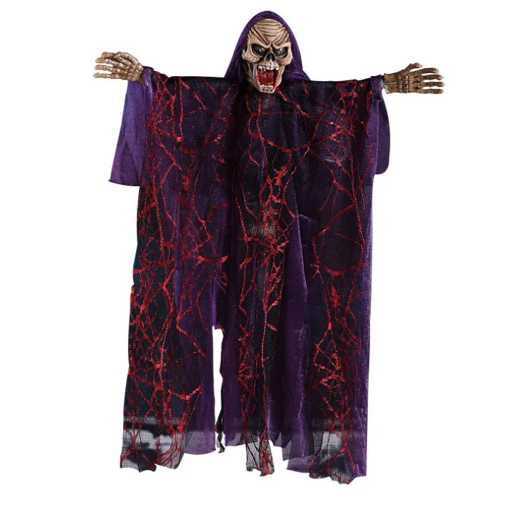 

Halloween Electric Skull Tricky Horror Toy Party Game Crafts Props VJ-Drop