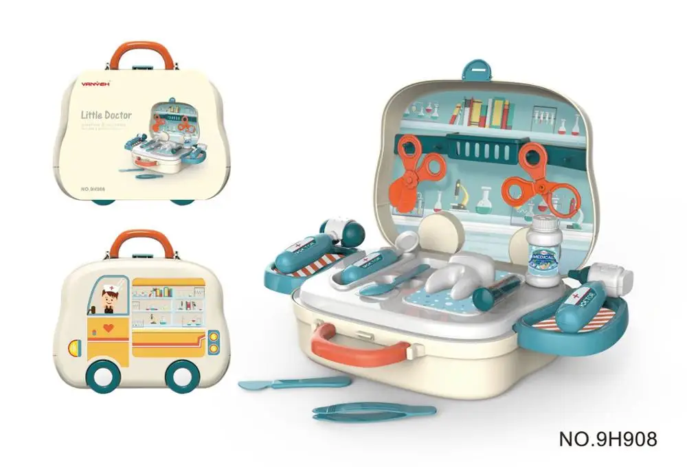 Моделирование doctor's toolbox кухня для готовки посуда макияж набор универмаг каждая семья чемодан