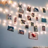 Guirlande lumineuse LED avec Clip Photo USB, fonctionnement à piles, pour l'extérieur, décoration de noël, fête de vacances, mariage, féerique ► Photo 1/6