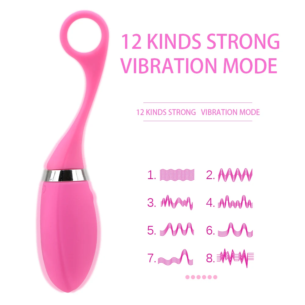 Remote Control Egg Vibrator Wireless Sex Toy For G-spot Stimulate_voghion.com
