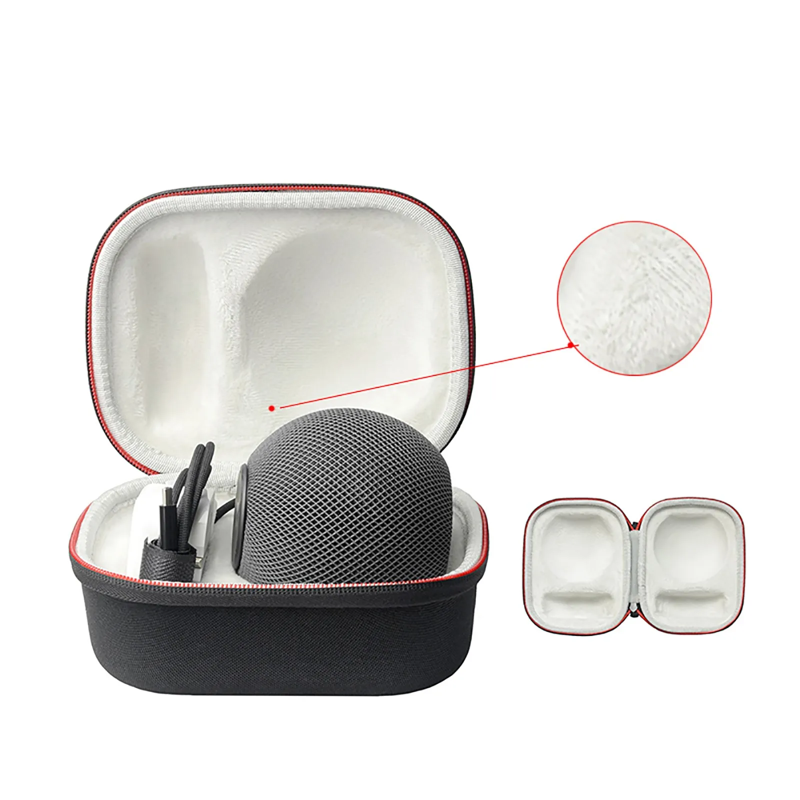 Per Apple Homepod Mini Borsa Per Altoparlanti Custodia Portatile Accessori Per Coperture Rigide Borsa Da Viaggio Antiurto Scatola Da Trasporto Per App