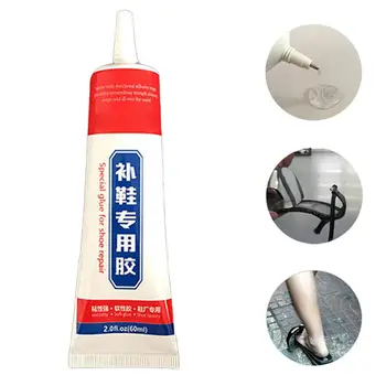 

60ml Liquid Fast Dry Multipurpose Super Adhesive Shoe Canvas Tube Repair Glue nice