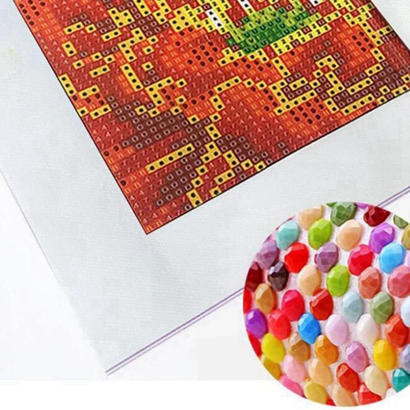 Собака корги Diy Алмазная картина животное картина круглые украшения для дом из горного хрусталя подарок